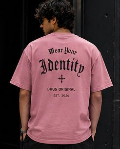 DUGS Original Oversized T-Shirt for Men | 240 GSM Premium Cotton